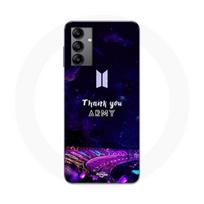 Coque Maniacase pour Samsung Galaxy A04s BTS army groupe BTS roi de la K-pop juoda
