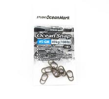 Studio Ocean Mark Atsparūs jūriniai suktukai OS 5GM 108lb 7 vnt. pakuotėje (2226) gray