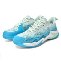 LEFUS Women/Men's Lightweight Anti-SkidTennis Shoes Breathable Tennis  Badminton Court Shoes with MD/Rubber Sole Tennis Table Tennis Shoes 36 žalia