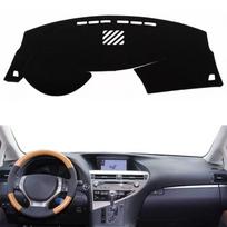For Lexus RX AL10 2010-2015 RX270 RX350 RX450H Dashboard Cover Mat Pad Dashmat SunShade Protector Carpet Cushion Car Accessories Black(Black Edge)