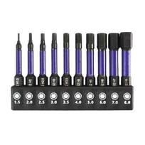 Mens Gifts Impact Hex Head Christmas Stocking Stuffer Allen Wrench Drill Bit Set 1