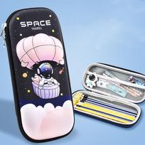 3D Pen Box Large Capacity Pen Bag Cartoon Pencil Case  Student 01