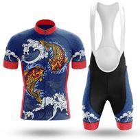 Graffiti Cycling Bib Shorts High-Waisted Biking Bicycle Bibs Pants MTB Cycling Clothing Man with Pockets Summer Breathable Cycling Suit Set 2026 S