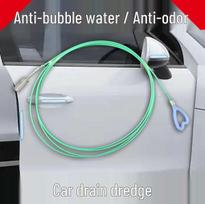 Automobilio stoglangio ir drenažo vamzdžių atkimšimo įrankis - Valymo šepetėlis drenažo angoms ir šaldytuvams Car Drain Gap Brush [2 meters] žalia
