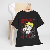 Naruto Shippuden Shirt Anime Short Sleeve Itachi Kakashi Unisexga Cartoon Gift M
