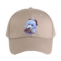Chibi Ganyu Genshin Impact Cap Summer Woman Man Adult Casual Fashion Casual Adjustable Hiking Fishing Hat Sun Hat Adjustable
