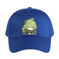 Collei Genshin Impact Chibi Pout Mode Kawaii Cap Summer Woman Man Adult Casual Fashion Casual Adjustable Fishing Hat Sun Hat Adjustable