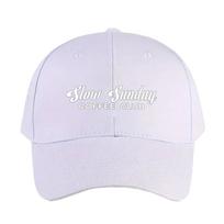 Slow Sunday Coffee Club Vintage Caps Summer Adult Baseball Cap Adjustable with Curved Brim Duckbill Hat Protection Sun Hats Adjustable