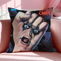 Band S-Scorpions Cushion Cover Breathable Linen Pillowcase Summer Odorless Eco-Friendly Invisible Zipper Washable 30x30cm