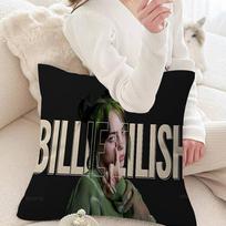 B-BillieS Singer E-EilishS Pillow Cushion Cover Pillowcase Living Room Sofa Home Decor Customized 30x30cm