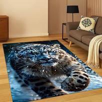 Leopardo Gepardo Svajingas Gyvūnas Kilimas Kilimas Namams Miegamajam Svetainei Sofai Durų Kilimėlis Dekoras, Vaikų Plotas Kilimas Žaidimų Neslystantis Grindų Kilimėlis 40x60cm