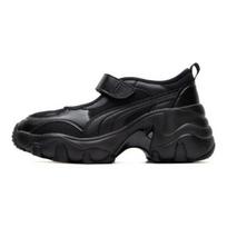 PUMA Pulsar Wedge Moteriški Žemi Kasdieniai Laisvalaikio Batai Audinys Sintetinė Oda Paprastas Komfortas Mary Jane Atsparūs Dilimui Juodi 398677-02 35.5 black