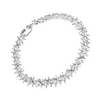 Modern Rock Punk Necklace Acrylic Spikes Necklace Clear Chain Jewelry Unisex Fashion Accessory Present for Men and Women 1