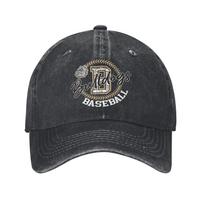 Gold Bulldogs Baseball Laces Game Day School Spirit Bulldog  Fashion Baseball Cap Hats Visor Protection Snapback Cotton Gorras Adjustable