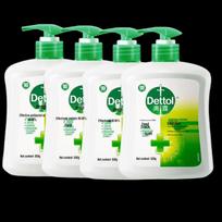 Dettol Antibacterial Hand Wash, Classic Pine, 4x500g Bottles