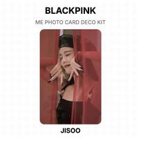 BLACKPINK ME PHOTO CARD DECO KIT Official Photocard JISOO