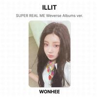 ILLIT SUPER REAL ME Weverse Albums ver. Official Photocard YUNAH