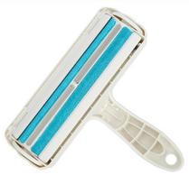 Hot Selling Small Portable Plastic Pet Hair Remover Roller Easy Clean Grooming Brushes for Dogs and Cats mėlyna