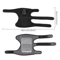 660nm 850nm Red Light Therapy Knee Wrap Heating Massage Brace with 5000mAh Battery Plus size