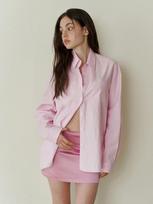 Kinder Baby Classic Overfit Logo Shirts - Pink Pink/Free
