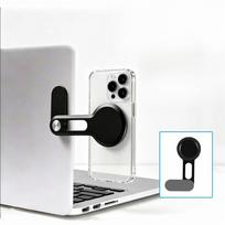 Ultrathin Magnetic Car Phone Holder Laptop Stand with Same Screen Display Side Foldable Rollover Camera Flat Aluminum Alloy Back sidabras