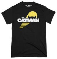 Funny Animal Pet The Catman Cat Lover Humor Gift Men's Black Adult T-Shirt Tee 2XL