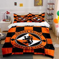 Dundee United FC Bedding Set Bedding Duvet Cover Set Duvet Cover Pillowcases  (1 * Duvet Cover 2 * Pillowcases, without duvet insert) 135x200cm