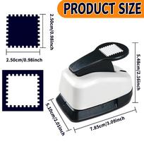 DIY Crafts Stamp Border Punch Embosser Labor-saving Stamp Embossing Machine Exquisite Portable Stamp Cutting Tools
