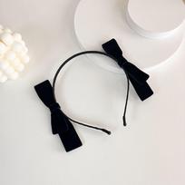 Vintage Headdress Wash Face Women Make Up Velvet Bow Headband Hair Bands Hair Hoop Hair Accessories juoda