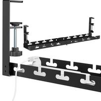 Mozos Ucm-3 Organizer Kabli Pod Blat Biurka Czarny