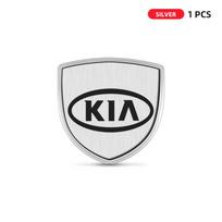 1 vnt. 3D metalinis madingas automobilio durų skydo emblema Automobilio kėbulo ženklelio lipdukas KIA sportage ceed sorento cerato optima picanto rio soul k3 k5 balta