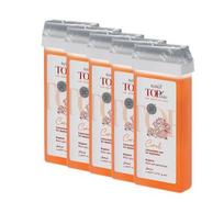Depiliacinis vaškas Italwax TopFormula Coral, 100ml x5