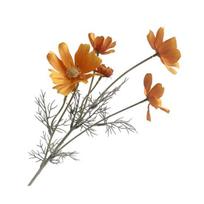 Artificial Cosmos Flowers 6 Heads Faux Silk Cosmos with Stem Fake Wildflower Bouquet for Vase Wedding Party Spring Summer Home