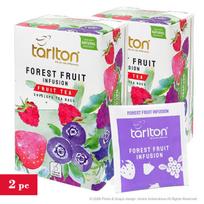 Vaisių arbata Forest Fruit, maišeliuose (popieriniuose vokuose), Tarlton, 2x(1,5g x 20vnt.)