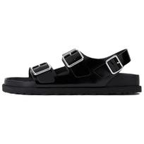 Birkenstock 1774 Milano Odinės Madingos Sagtys Paplūdimio Basutės Vyriškos basutės Juodos 1027715 41