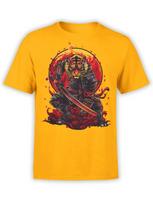 Tiger Tshirt Collection Samurai Tiger Tshirt Unisex S