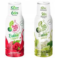 Sirupas FruttaMax MALINA LIGHT 500ml+LIMON MINT LIGHT 500ml