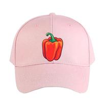 Vibrant Bell Pepper illustration for Gardening Woman Man Baseball Cap Adult Adjustable with Curved Brim Hiking Fishing Hat Adjustable