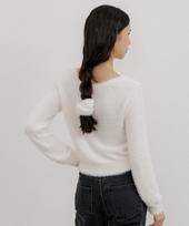 Otte Soft Boat Neck Knit_4Color Cream/Free