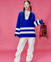 Mimi Kawi Bandana Rugby Top/Blue
