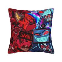 R-Radiostatic Vox Alastor  Pillowcases Accessories Soft Cushion Cover Decorations  Pillow Case Cover Home Multi-Size 30×30cm