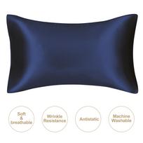 JuwenSilk silky stain pillowcase silky pillowcase natural silk pillowcase mulberry silk pillow case standard queen k 50x66cm