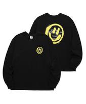 East Coast Logo&Smiley L/S Tee_Black(Ik2Bsmt551A) Black/S