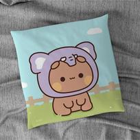 Bubu Dudu Pattern Pillowcase Car Ornaments Office Living Room Sofa Home Pillowcase 40x40cm