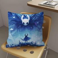 Hollow Knight Pillow Covers Cartoon Sofa Decorative Home Double-sided Printing Short Plush Cute Cushion Cover 30x30cm