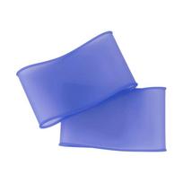 1 Pair Elastic Soccer Shin Guard Non-slip Shin Guard Strap Universal Silicone Shin Band  Child 11x7.8cm žalia
