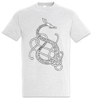 Norse Snake Dragon T-Shirt Vikings Odin Hugin and Munin Valhall Thor Valhalla XL