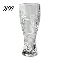 Odor Resistant Beer Cup Football Glass, 300ml/450ml Capacity Transparent Craft Mug Sports Fan Glass for Home Bar, Soccer Tumbler Fans Smooth S A