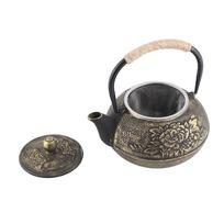 800ml Capacity Cast Iron Teapot Strainer Included Japanese Tea Pot  For Loose Leaf Tea