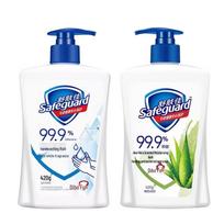Safeguard Antibacterial Hand Wash (Pure White & Aloe, 2x420g)